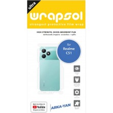 Wrapsol Realme C51 Arka ve Yan Koruyucu Poliüretan Film