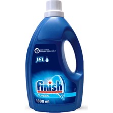 Finish Classic Jel  Bulaşık Makinesi Deterjanı 1300 ml