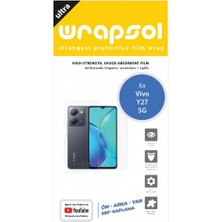 Wrapsol Vivo Y27 5g Ön,arka ve Yan 360 Derece Full Body Tam Kaplama Poliüretan Film