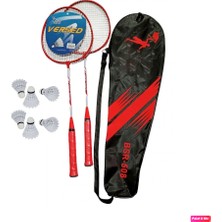 Avessa BRS-508 Çantalı Badminton Raketi Seti + 6 Adet Badminton Topu