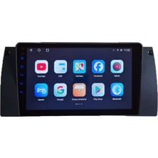 Conio Bmw E39 Android Sürüm 13 Kablosuz Carplay Navigasyon Multimedya 9 Inç Ekran 2gb Ram 32GB Rom Hafıza