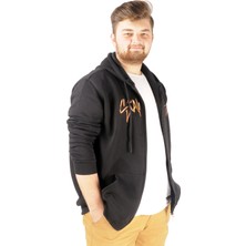 ModeXL  Erkek Sweat  Kapşonlu  Stay Wise 21518 Siyah