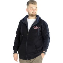 ModeXL  Erkek Sweat Kapşon West Lamb 22524 Lacivert