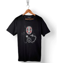 Kendim Seçtim Spirited Away No Face Mıyazakı Baskılı Tişört  T-Shirt
