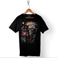 Kendim Seçtim Skull Korsan Kuru Kafa Baskılı Tişört  T-Shirt