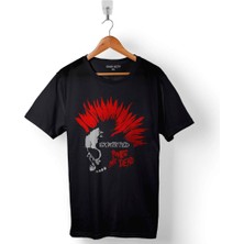 Kendim Seçtim The Exploıted Punks Not Dead Music Group Baskılı Tişört  T-Shirt