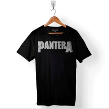 Kendim Seçtim Pantera Groove Heavy Metal Logo Baskılı Tişört  T-Shirt