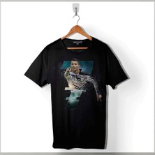 Kendim Seçtim Cristiano Ronaldo Real Madrid Cr7 Gol Krali Baskılı Tişört  T-Shirt