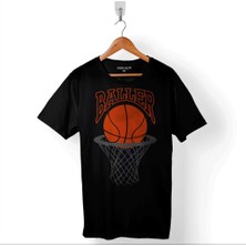 Kendim Seçtim Baller Basketball Basketbol Nba Basketçi Üçlük Baskılı Tişört  T-Shirt