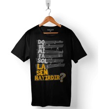 Kendim Seçtim Angara Ankara Bebesi Do Re Mi Fa Sol La Sen Hayırdır Baskılı Tişört  T-Shirt