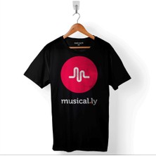 Kendim Seçtim Musical Ly Musical.ly Crown Wave Classic Müzik Baskılı Tişört  T-Shirt