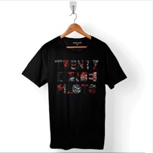 Kendim Seçtim Twenty One Pilots Logo Stressed Baskılı Tişört  T-Shirt