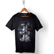 Kendim Seçtim Death Note Anime Light Yagamı  Apple Ryuk Baskılı Tişört  T-Shirt