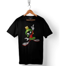 Kendim Seçtim Marvin The Martian Marslı Marvin Logo 2 Baskılı Tişört  T-Shirt