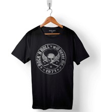Kendim Seçtim Rock N Rock'n And Roll Wıl Never Dıe 1971 Baskılı Tişört  T-Shirt