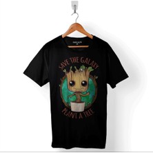 Kendim Seçtim Star Lord Guardians Of The Galaxy 2 Save The Baskılı Tişört Unisex T-Shirt