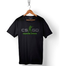 Kendim Seçtim Cs Go Logo Csgo Counter Strike Global Offensıve Baskılı Tişört Unisex T-Shirt