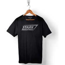 Kendim Seçtim Stark Industries Marwel Baskılı Tişört  T-Shirt