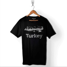 Kendim Seçtim Istanbul Eminönü Kız Kulesi Ayasofya Türkiye Turkey Baskılı Tişört Unisex T-Shirt