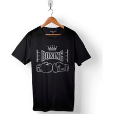 Kendim Seçtim Kick Box Boks Boxing Fight Dövüşçü Baskılı Tişört Unisex T-Shirt