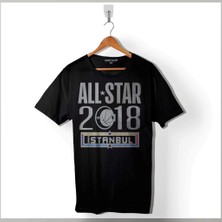 Kendim Seçtim Basketbol All Star Istanbul Nba Basketball 2018 Baskılı Tişört Unisex T-Shirt