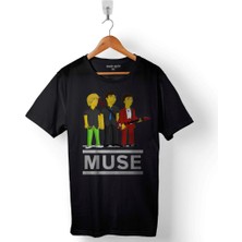 Kendim Seçtim Muse Band Müzik Classic Logo Baskılı Tişört Unisex T-Shirt