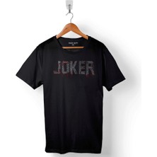 Kendim Seçtim Rap Joker Typography Hip Hop Baskılı Tişört Unisex T-Shirt