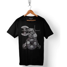 Kendim Seçtim He Man Vikings Heman Vikingler Balta Baskılı Tişört  T-Shirt