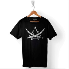 Kendim Seçtim Assassins Assassin's Creed 4 5 Iv Black Flag Baskılı Tişört  T-Shirt