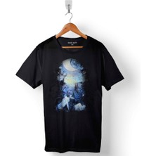 Kendim Seçtim Alces Ecaılles De Lune Baskılı Tişört  T-Shirt
