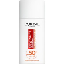 L'oréal Paris 2'li Revitalift Clinical Spf 50+ Günlük Yüksek Uv Korumalı Yüz Güneş Kremi Seti - Bikini Bag Hediyeli