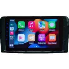 Conio Mercedes Benz ml 2006-2011 Android Sürüm 13 Kablosuz Carplay Navigasyon Multimedya 9 Inç Ekran 2gb Ram 32GB Rom Hafıza