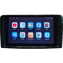Conio Mercedes Benz ml 2006-2011 Android Sürüm 13 Kablosuz Carplay Navigasyon Multimedya 9 Inç Ekran 2gb Ram 32GB Rom Hafıza