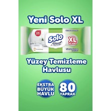 Solo Tüm Yüzeyler Islak Temizleme Havlusu Xl 10'lu 800 Yaprak