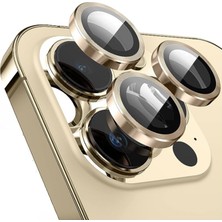 Nettech Apple iPhone 14 Uyumlu Alüminyum Seri Kamera Cam Koruyucu