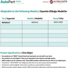 Alpha Auto Part Renault Modus Için Ön Cam Tamir Seti-Sağ-Sol-Set