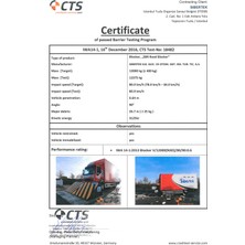 CKM Savunma Çarpışma Test Sertifikalı Road Blocker Hidrolik Yol Bariyeri Yükselen Yol Bloğu Crashed Test Certified IWA14-1:2013[N3D]/PAS68-P1