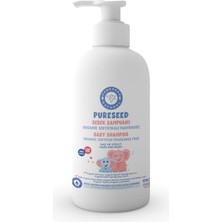 Pureseed Natural Organik Sertifikalı Bebek Şampuanı Parfümsüz - Ekonomik Set 2 x 400 ml