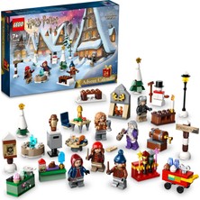 LEGO®  Harry Potter™ Yılbaşı Takvimi 2023 76418 - 7 Yaş ve Üzeri Harry Potter Hayranları İçin Hogsmade Köyü Temalı Hediyelik Yapım Seti (227 Parça)