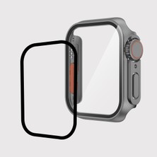 HEPTEKİLETİŞİM Apple Watch 45MM'I - Watch Ultra 49MM'E Kasa Dönüştürücü ve Ekran Koruyucu 360 Koruyucu Kapak (Gard 26)