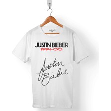 Kendim Seçtim Justın Bıeber 1994 Imzası Sıgnature Erkek Tişört