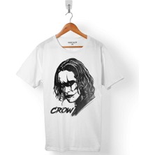 Kendim Seçtim Brandon Lee The Crow Face Ölümsüz Aşk Erkek Tişört
