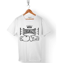 Kendim Seçtim Kıck Box Boks Boxıng Fıght Dövüşçü Erkek Tişört