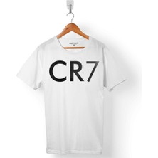 Kendim Seçtim Crıstıano Ronaldo Cr7 Logo Juventus Erkek Tişört