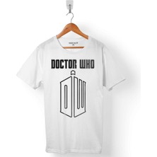 Kendim Seçtim Doctor Who Bow Tıes Logo Erkek Tişört