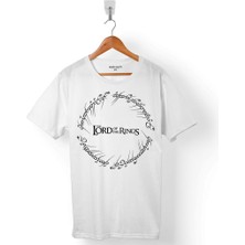Kendim Seçtim Lord Of The Rıngs Yüzüklerin Efendisi Logo Erkek Tişört