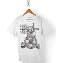 Kendim Seçtim He Man Vıkıngs Heman Vikingler Balta Erkek Tişört