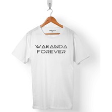 Kendim Seçtim Wakanda Forever Black Panther Tıger Sinema Filmi Erkek Tişört