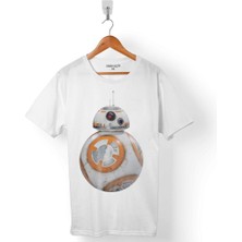 Kendim Seçtim Star Wars Bb-8 Bb8 Fathead Erkek Tişört