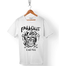 Kendim Seçtim Fall Out Boy Logo Chıcago Erkek Tişört